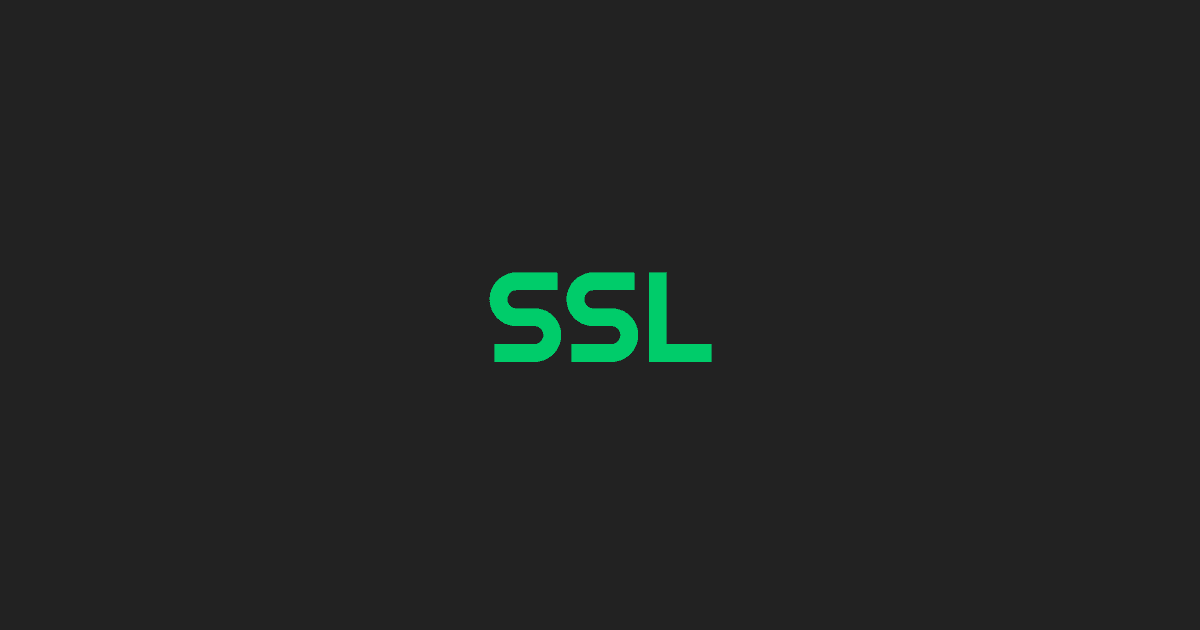 SSL - リンクに関する統一規格