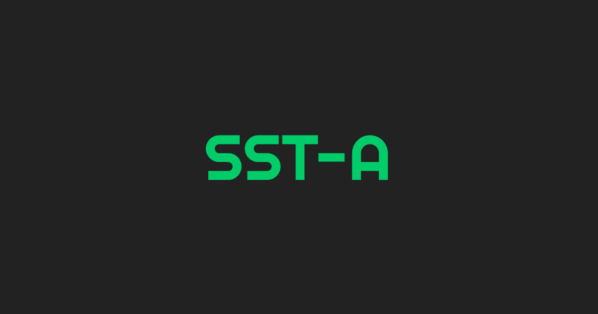 SST - タブに関する統一規格